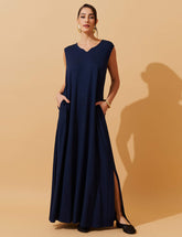 Vestido Vicenza Diara Azul Marinho