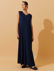 Vestido Vicenza Diara Azul Marinho