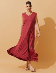 Vestido Vicenza Diara Goiaba