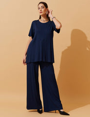 Conjunto Donatelle Azul Marinho