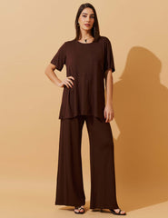 Conjunto Donatelle Marrom Natureza