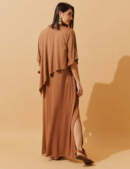 Vestido Diamela Mocha Mousse