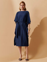 Vestido Marbella Gisela Azul Marinho
