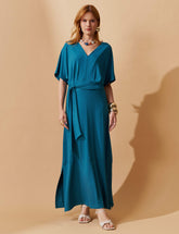 Vestido Vicenza Gomer Azul Gótico
