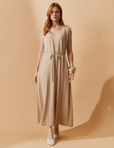 Vestido Vicenza Gione Bege MPB