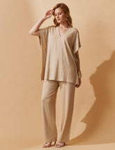 Conjunto Vicenza Glenda Bege MPB