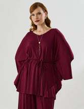 Blusa Moema Bordo