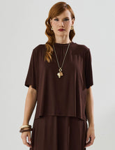 Blusa Magna Marrom Natureza