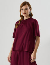 Blusa Magna Bordo