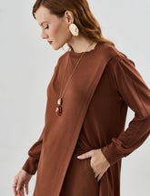 Blusa Copenhagem Meire Marrom Tamara