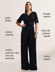 Macacão Estela Preto