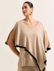 Blusa Vicenza Eliza Taupe