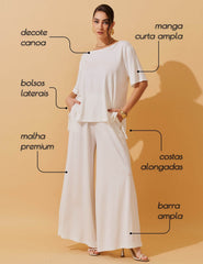 Conjunto Erica Off White