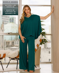 Conjunto Tabata Verde Castanheira