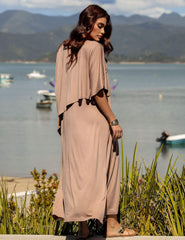 Vestido Diamela Bege Awake