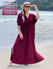 Vestido Elva Bordo