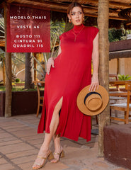 Vestido Petula Marrom Galápagos