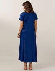 Vestido Otavia Azul Profundo