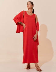 Vestido Nyla Vermelho Amarilis