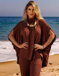 Conjunto Penina Marrom Tamara