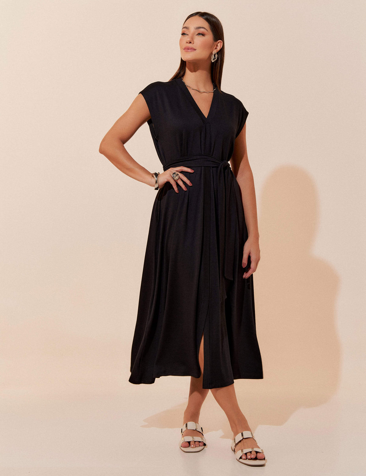 Vestido Vicenza Priscila Preto