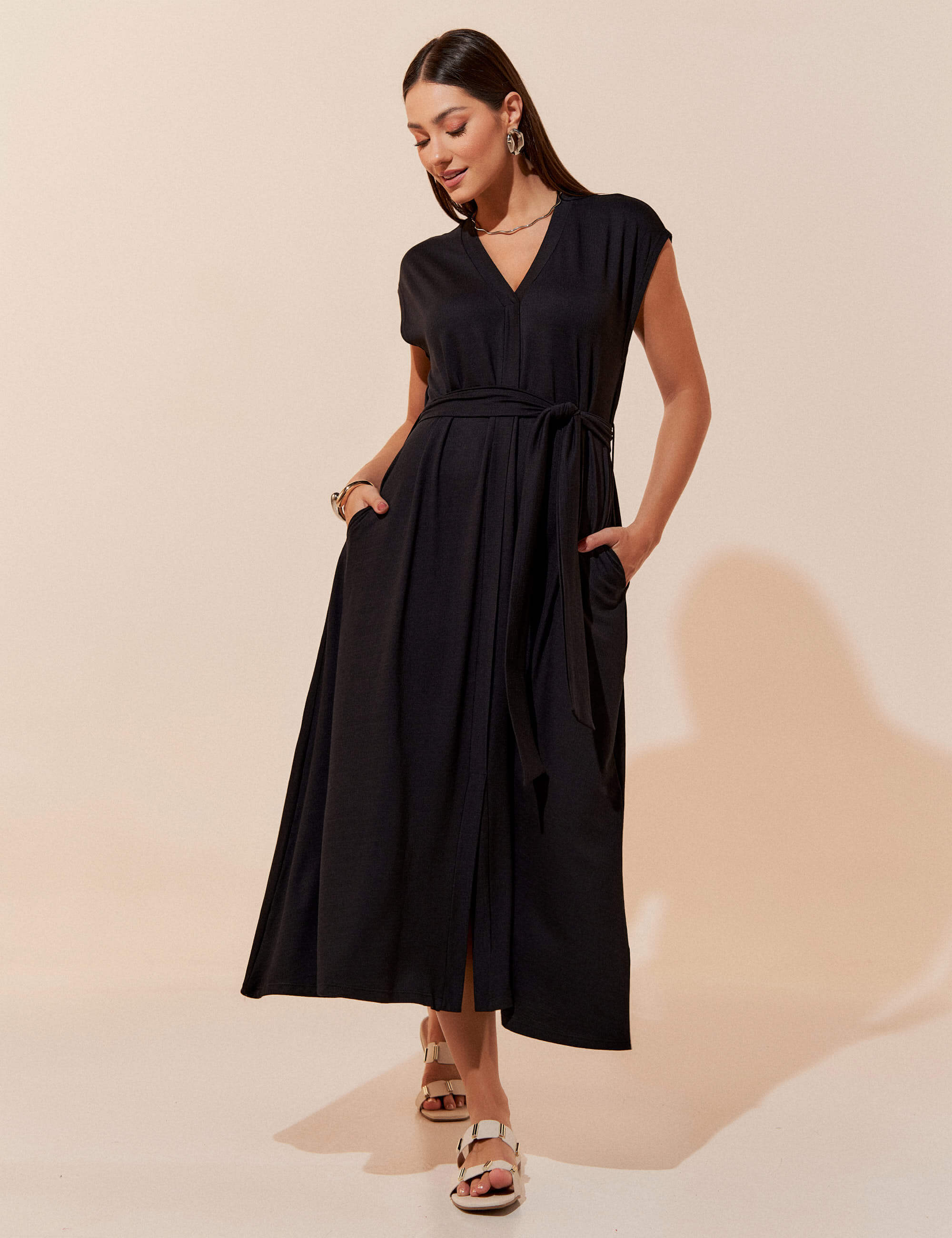 Vestido Vicenza Priscila Preto