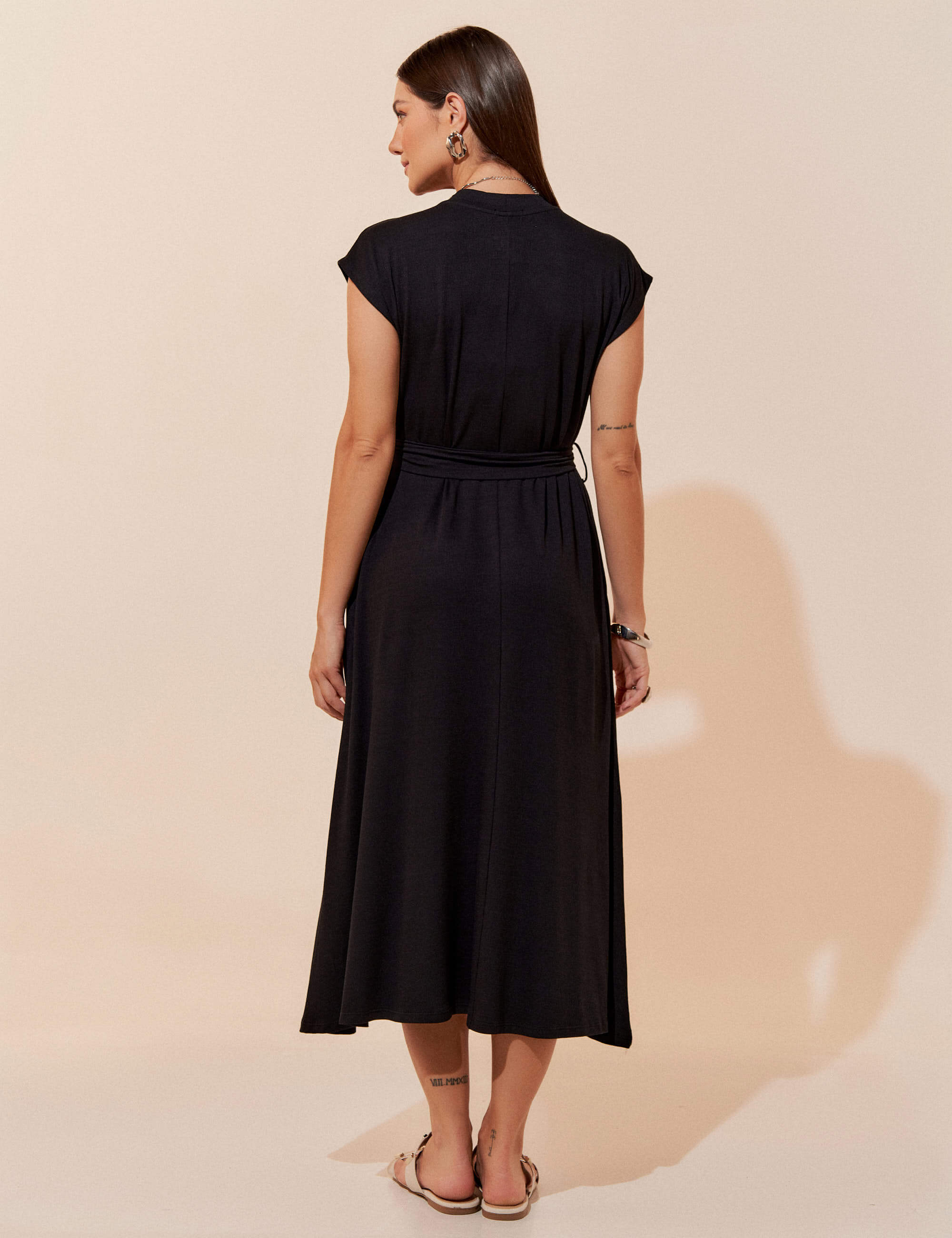 Vestido Vicenza Priscila Preto