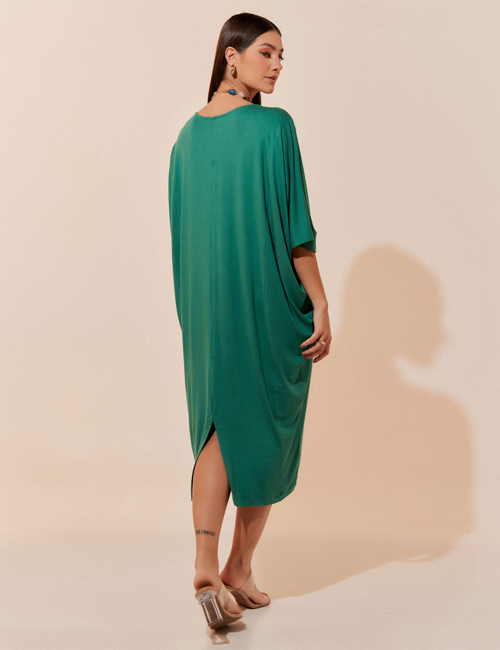 Vestido Pura Verde Salsa