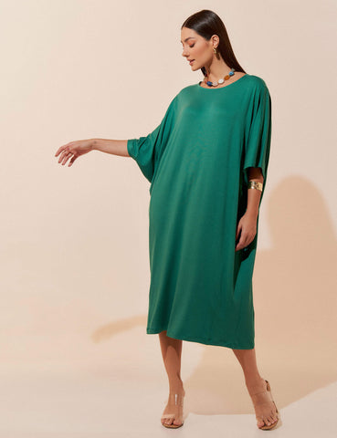 Vestido Pura Verde Salsa
