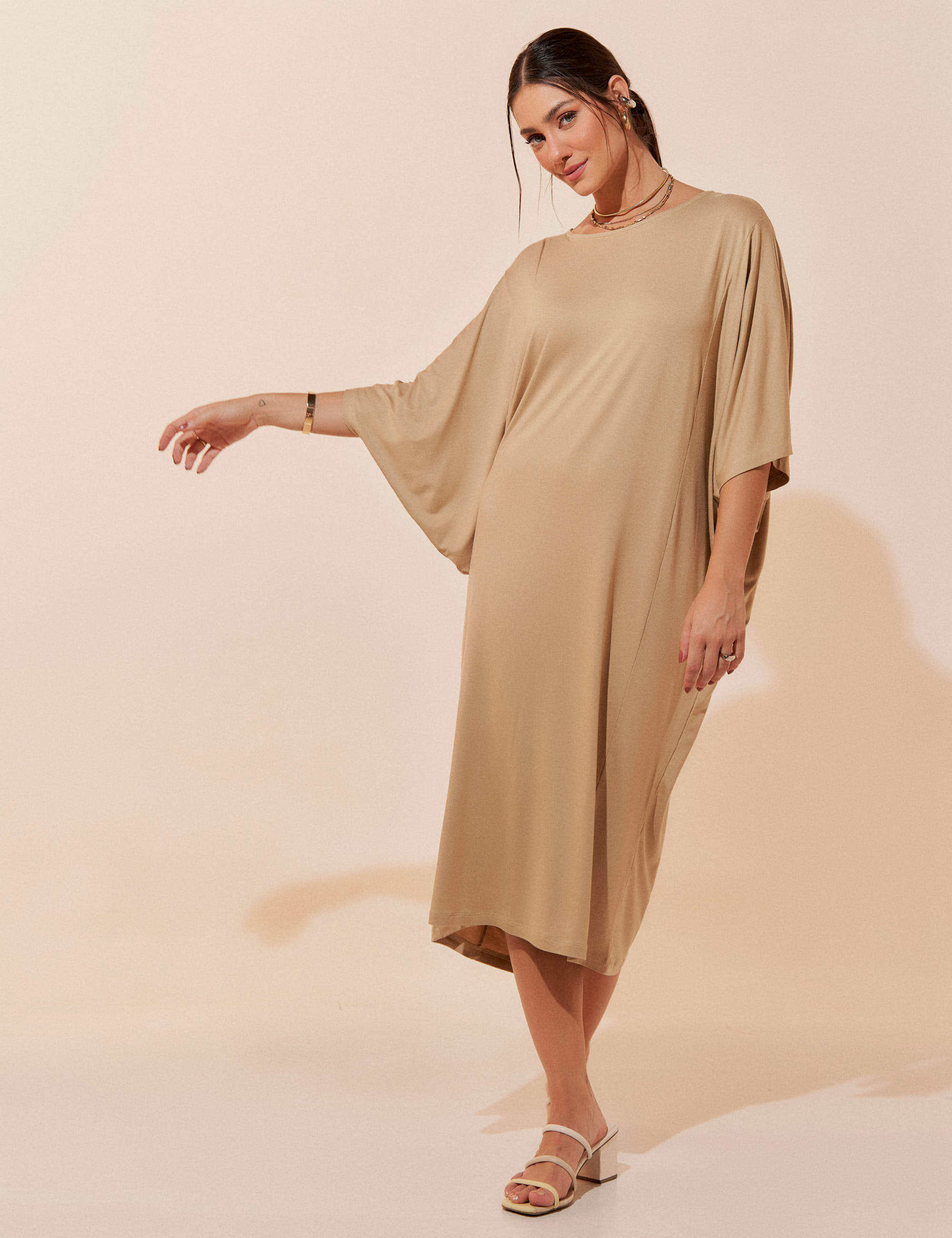 Vestido Pura Bege MPB