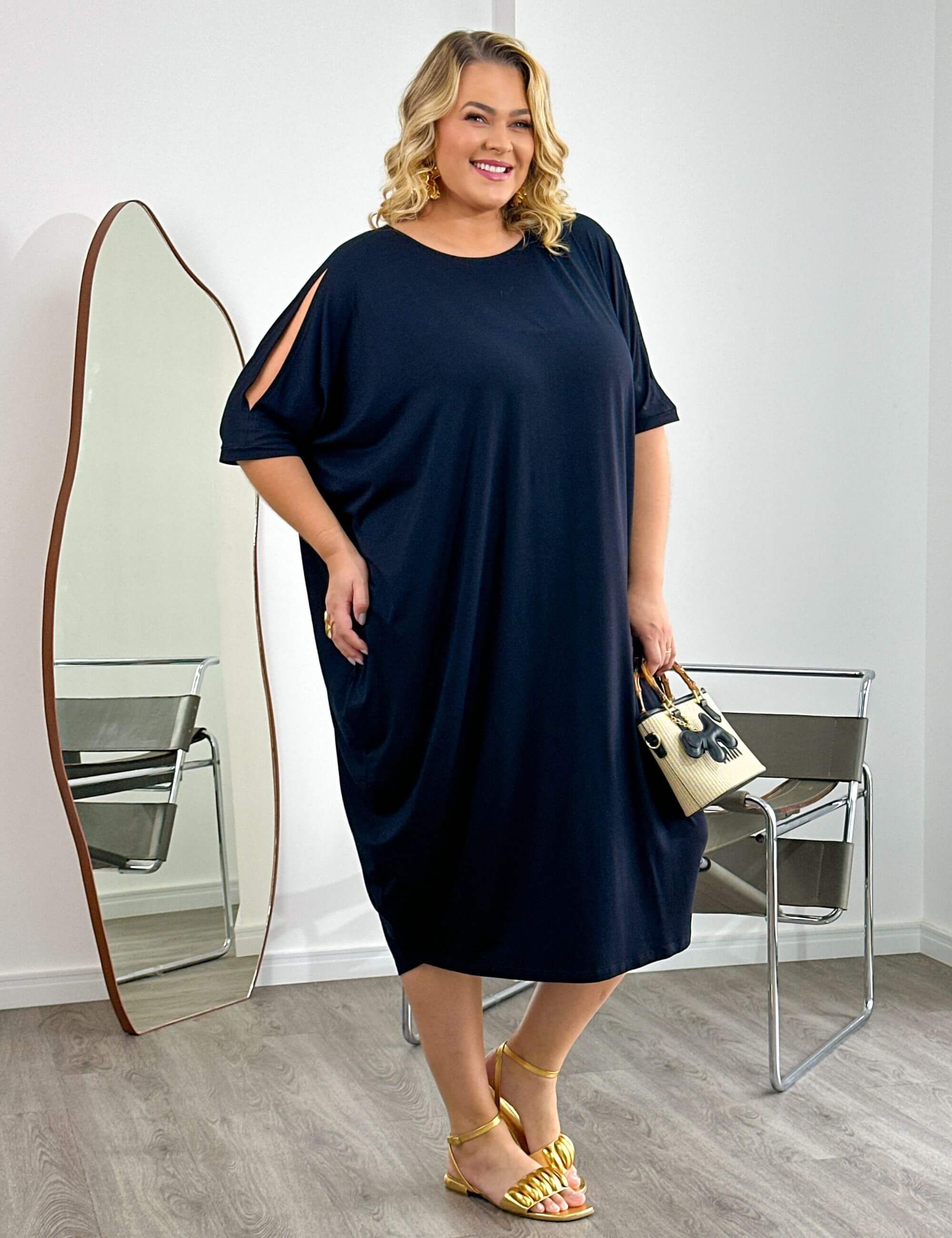 Vestido Penelope Preto