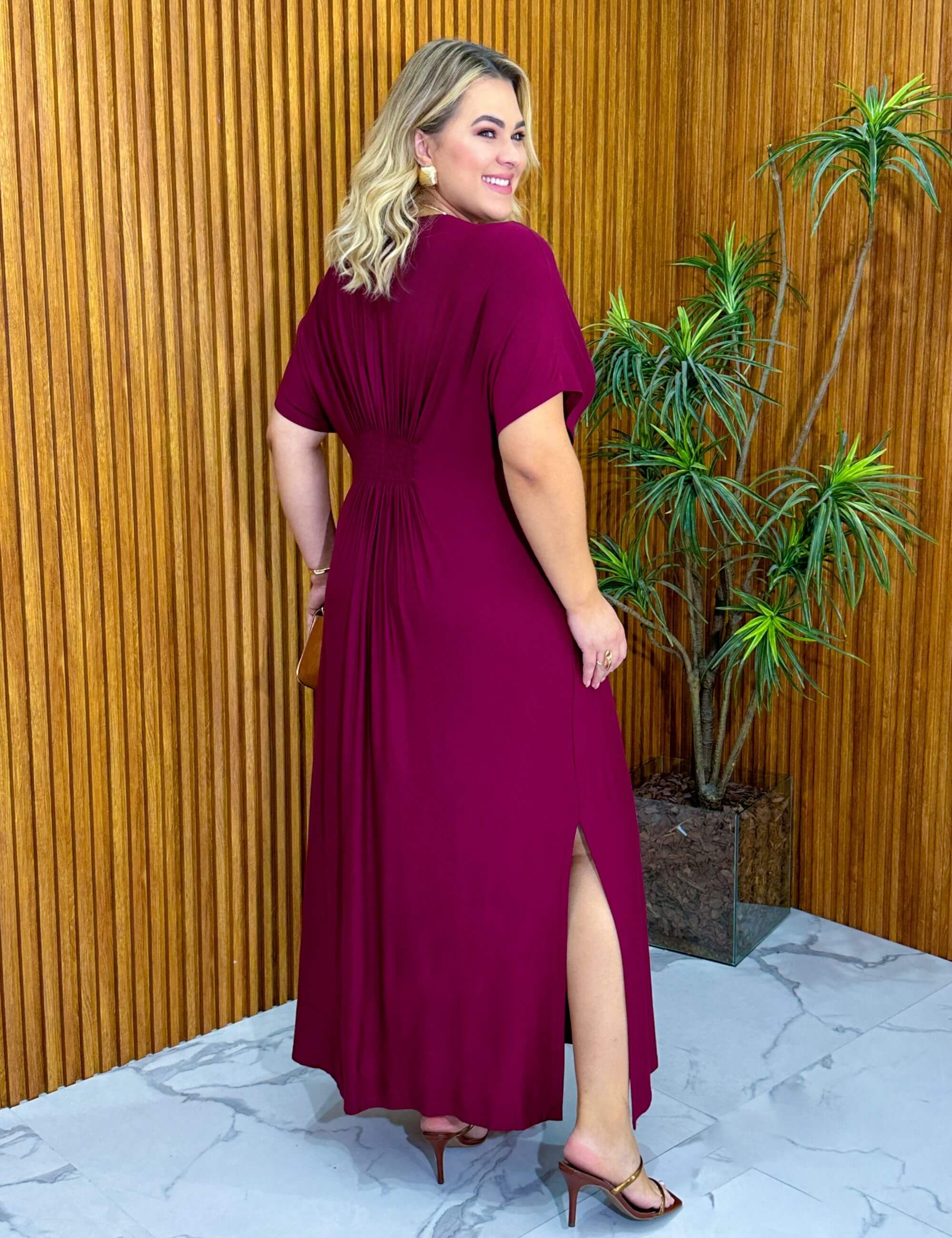 Vestido Elva Bordo