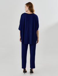 Calça Vicenza Madalena Azul Profundo