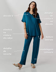 Conjunto Vardina Azul Gótico