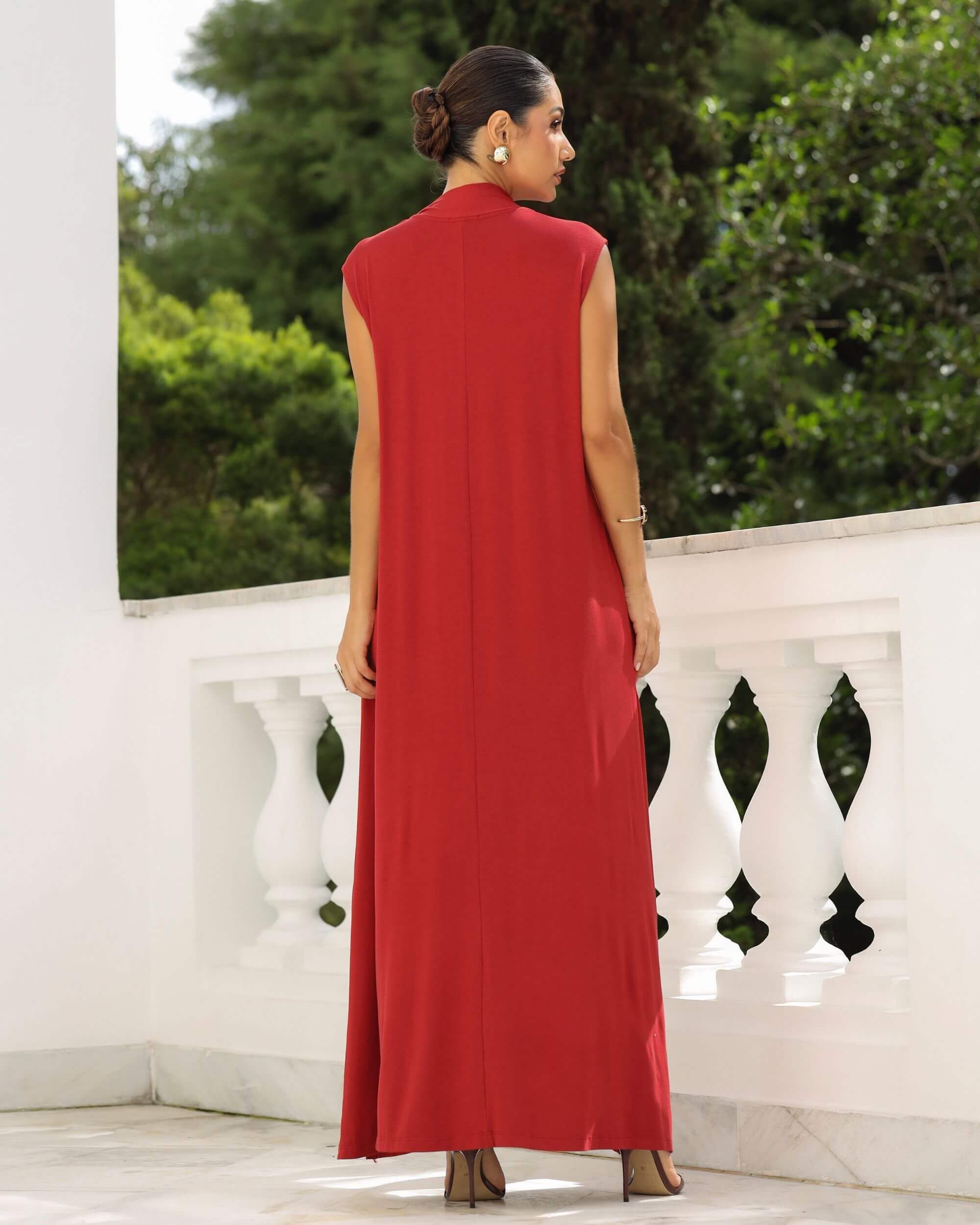Vestido Aurea Marrom Galápagos