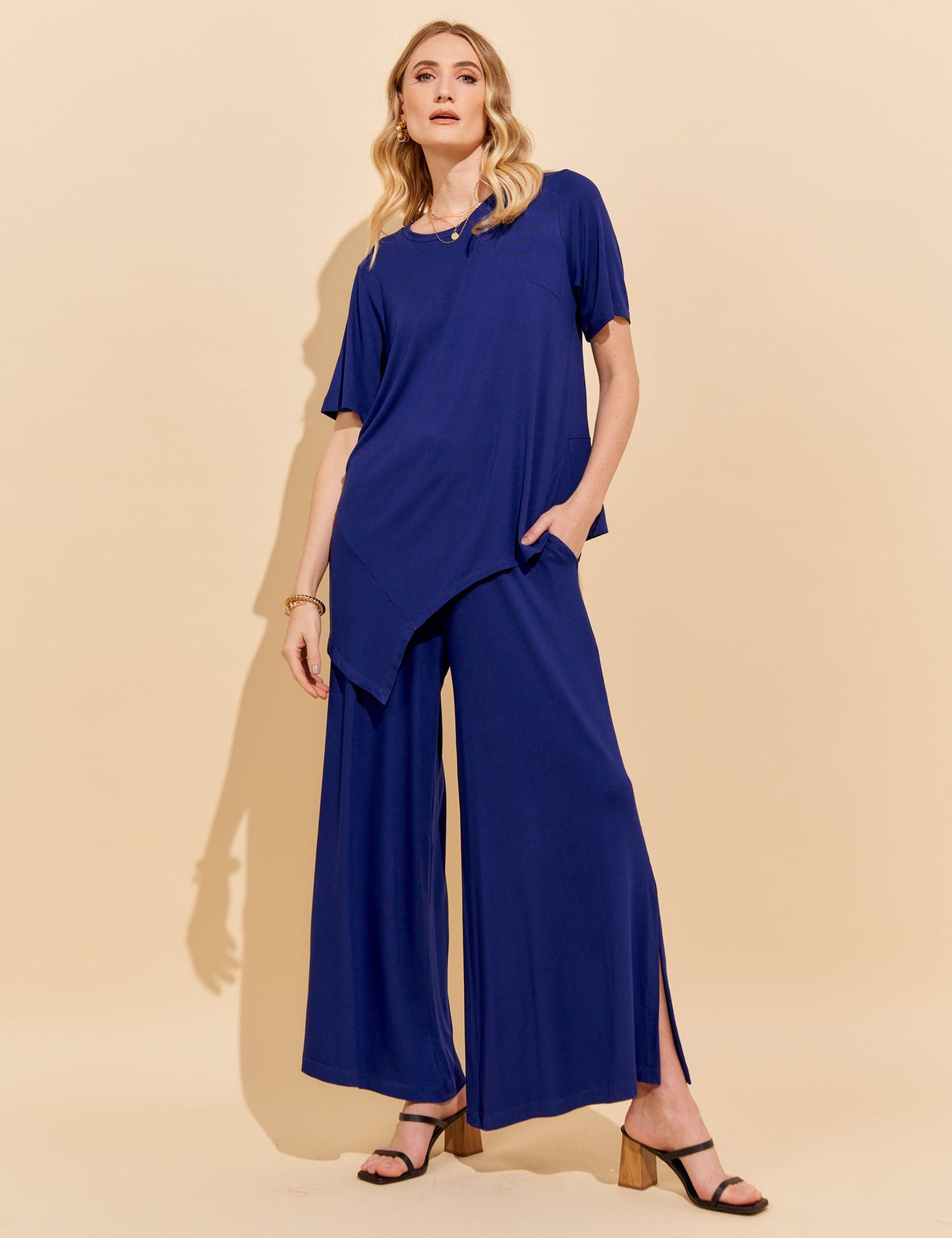 Conjunto Diane Azul Profundo