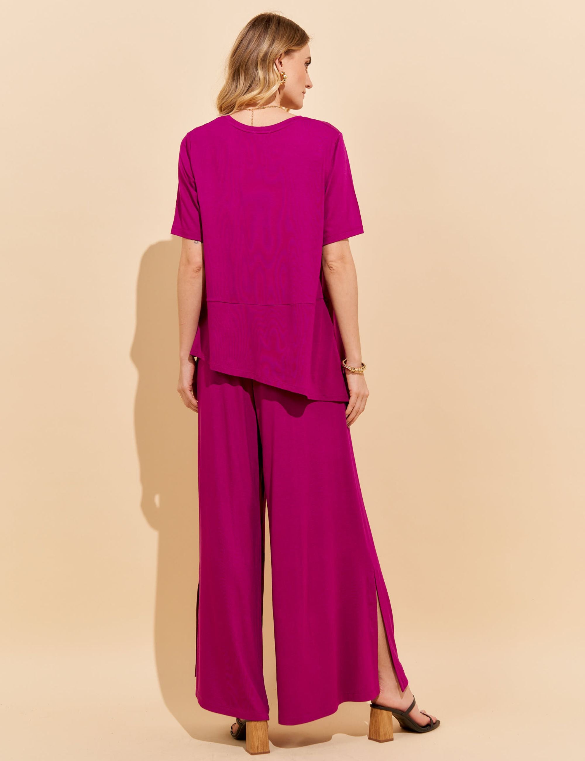 Conjunto Diane Violeta Alcachofra