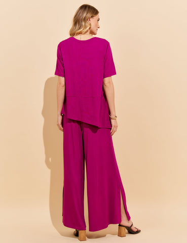 Conjunto Diane Violeta Alcachofra