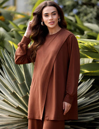 Blusa Copenhagem Meire Marrom Tamara