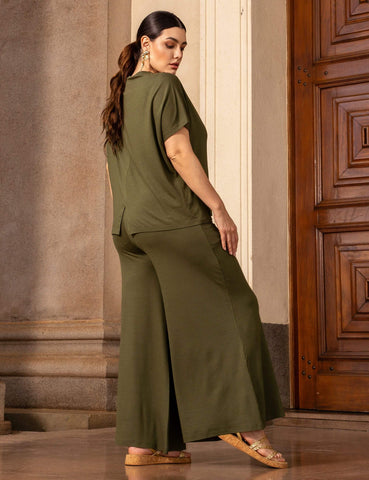 Conjunto Vicenza Lisa Verde Country