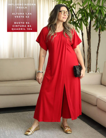 Conjunto Alva Vermelho