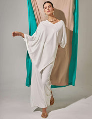 Blusa Canelado Odalis Off White