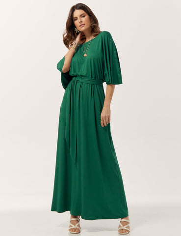 Vestido Adila Verde Watercress