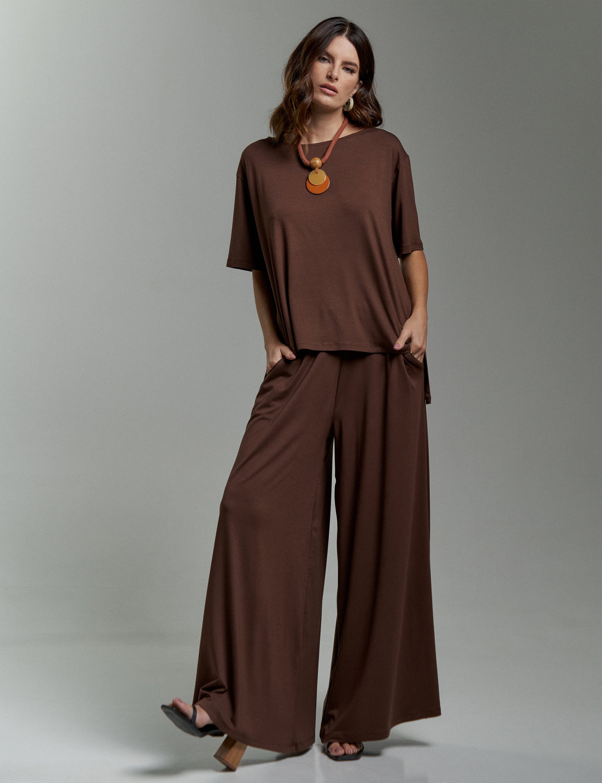 Conjunto Erica Marrom Natureza