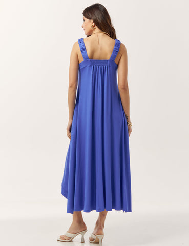 Vestido Flórida Azul Cauabori