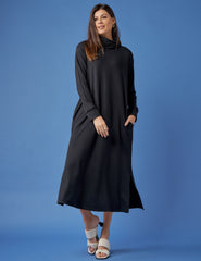 Vestido Moletom Goreti Preto