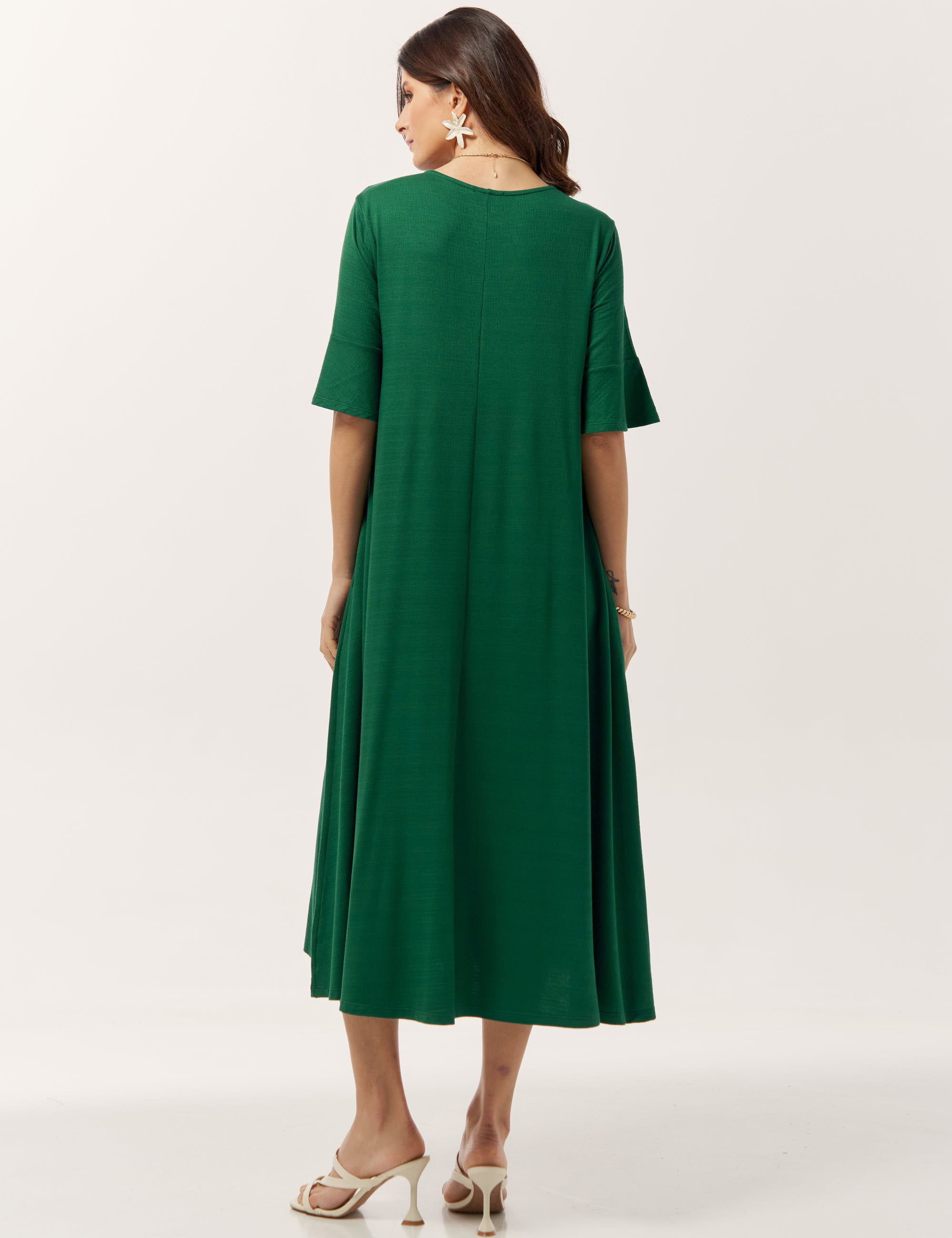 Vestido Vicenza Joanna Verde Castanheira