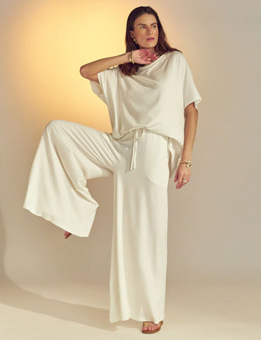 Conjunto Vicenza Lisa Off White