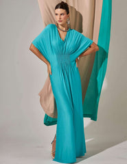Vestido Elva Verde Suculenta
