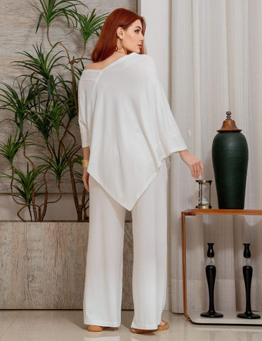 Blusa Canelado Odalis Off White